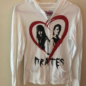 RARE!! Hot Topic Pirates of the Caribbean hoodie